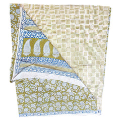 Beautiful Bagh Hand Block Print Floral Design Suit Materials Style06