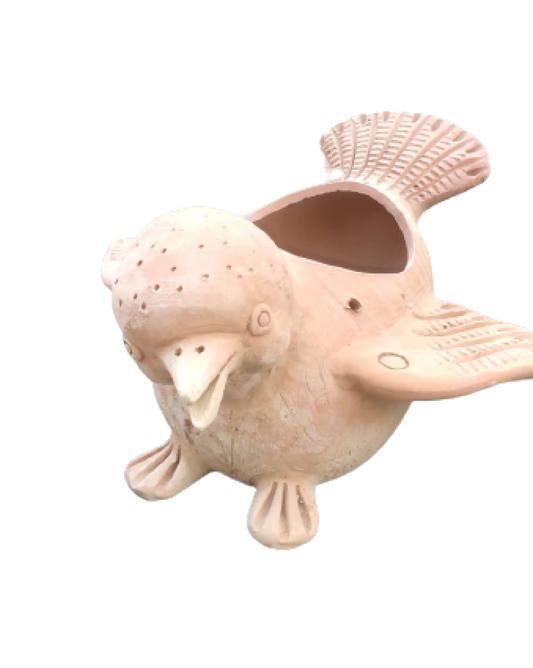 Beautiful Bird Pot Pokharan Pottery