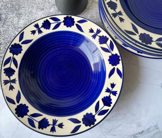 Beautiful Blue Pottery bowl