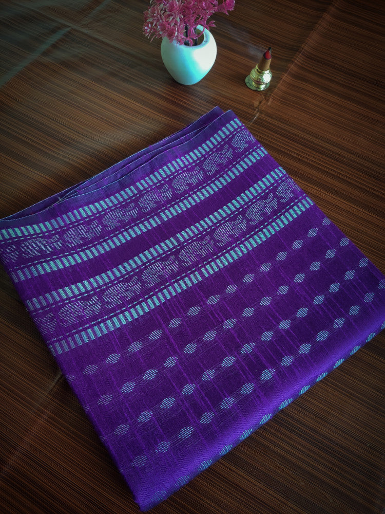 Beautiful Champa Silk Saree Style 3