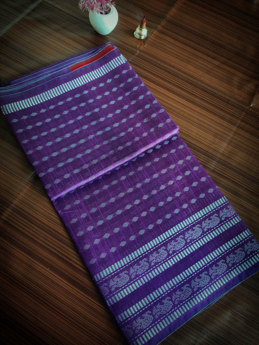 Beautiful Champa Silk Saree Style 3