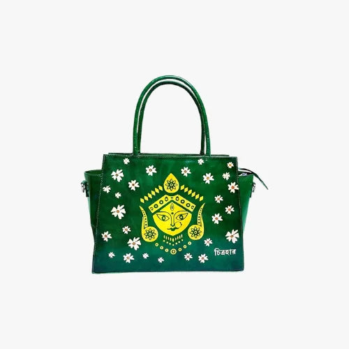 Beautiful Durga Motive Office Bag