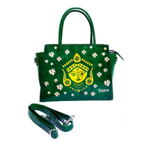 Beautiful Durga Motive Office Bag