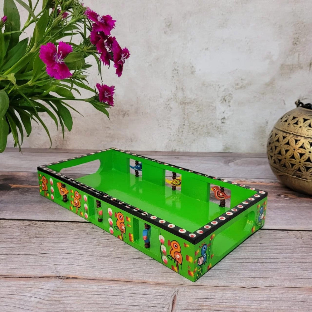 Beautiful Green Animal Tray
