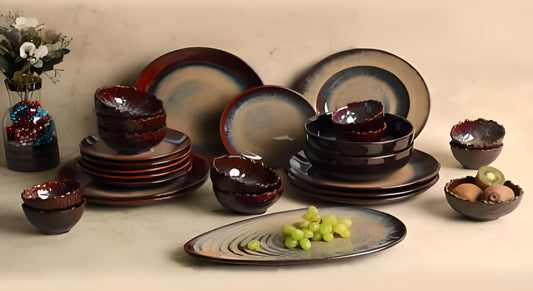 Beautiful Handmade Dinner Set of 28 Pieces