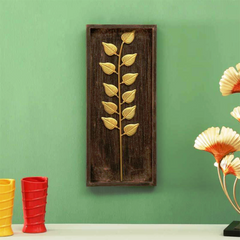 Beautiful Iron Titan Leaf Wall Décor