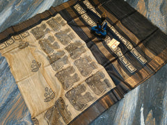 Beautiful Kosa Silk Saree Style 37