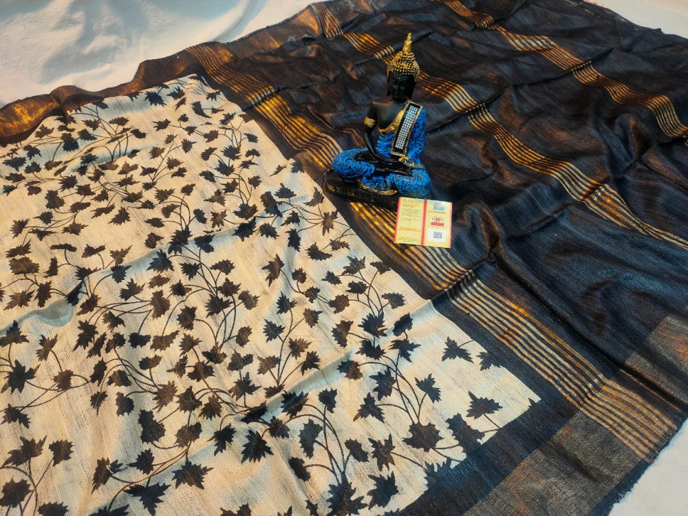 Beautiful Kosa Silk Saree Style 39