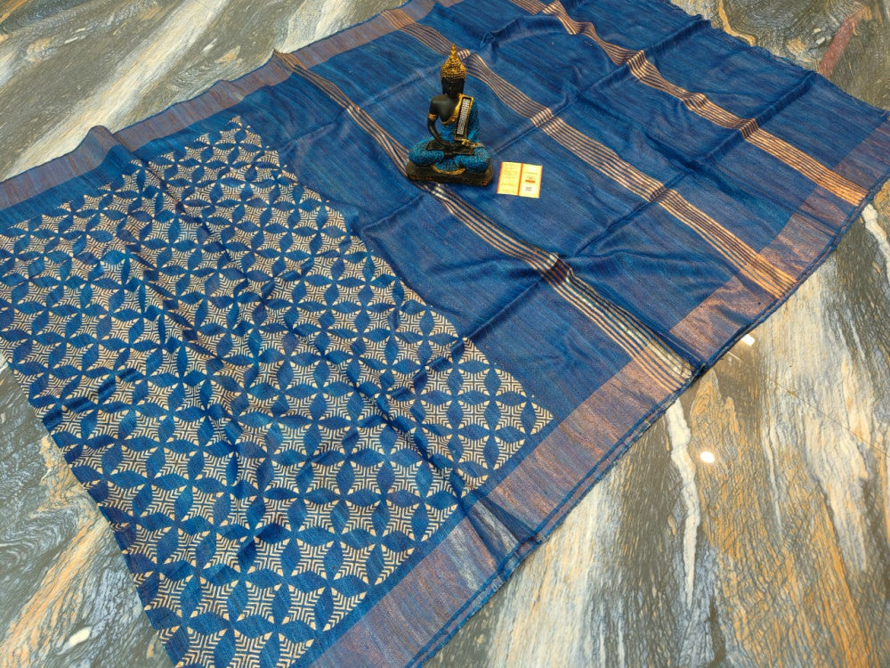 Beautiful Kosa Silk Saree Style 46