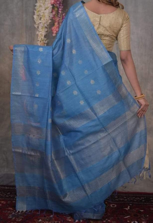 Beautiful Kosa Silk Saree Style 53