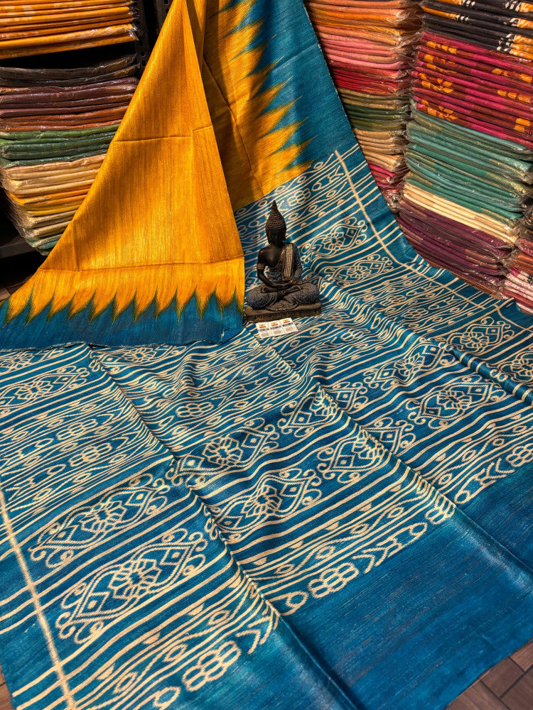 Beautiful Kosa Silk Saree Style 58