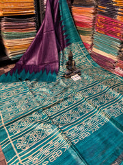 Beautiful Kosa Silk Saree Style 61