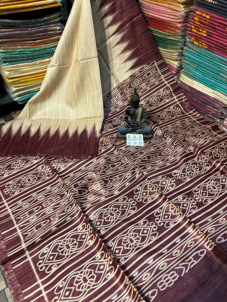 Beautiful Kosa Silk Saree Style 72