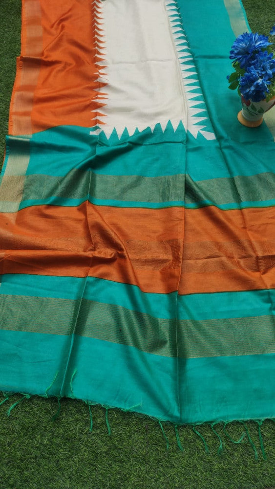 Beautiful Kosa Silk Saree Style 80