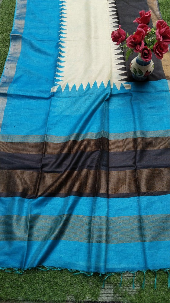 Beautiful Kosa Silk Saree Style 85