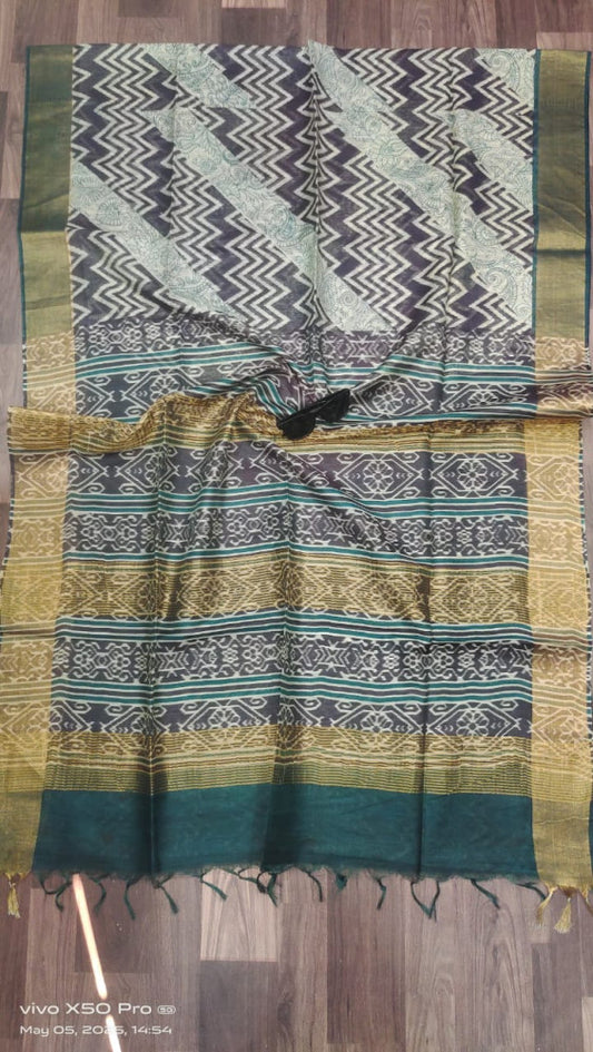 Beautiful Kosa Silk Saree Style 86