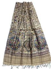 Beautiful Printed Tussar Dupatta