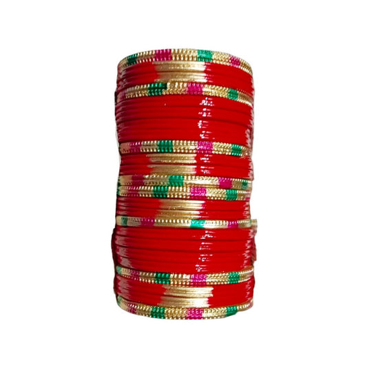 Beautiful Red Set Lac Bangles