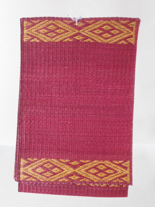Beautiful Set Of 6 Dark Pink Mats