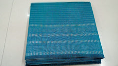 Beautiful Sky Blue And Navy Blue Champa Silk Saree