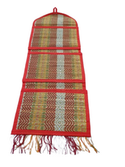 Bell Shaped Wall Hanging Multi Design - Red