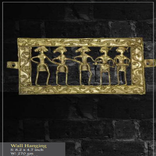 Bengal Dokra 5 Men Wall Hanging