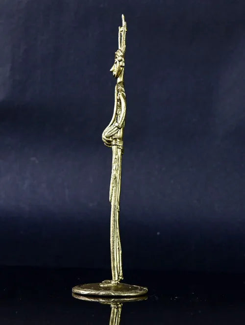 Bengal Dokra Adivasi Man with Madol