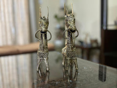 Bengal Dokra Brass 2 Horses