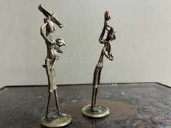 Bengal Dokra Brass Family of Men Women & 2 Children