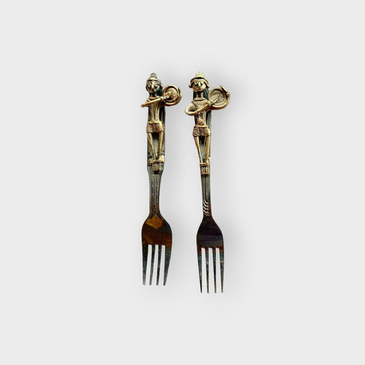 Bengal Dokra Brass Fork