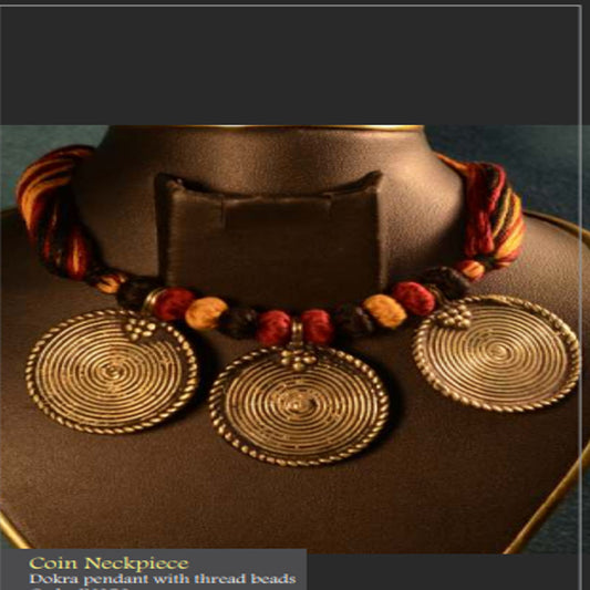 Bengal Dokra Coin Necklace