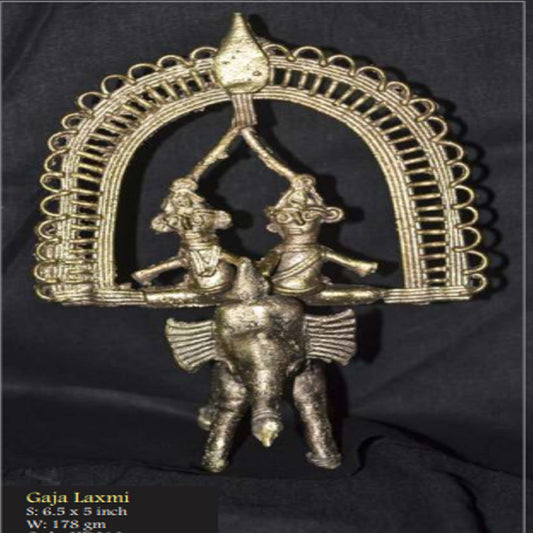 Bengal Dokra Gaja Lakshmi