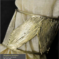 Bengal Dokra Napkin Holder