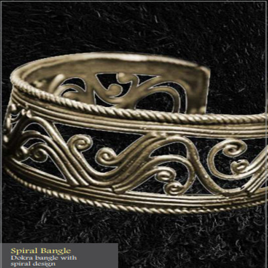 Bengal Dokra Sprial Bangle