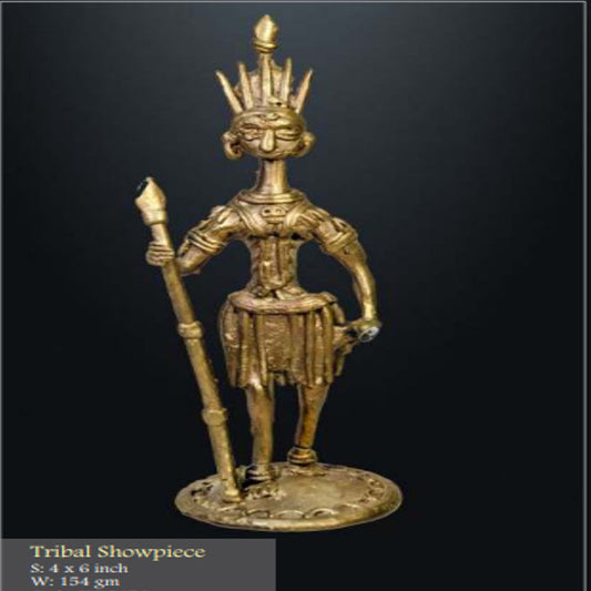 Bengal Dokra Tribal Show Piece