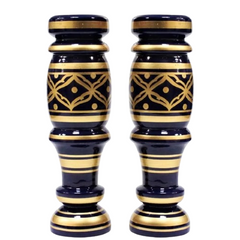 Black Flower Pot set of 2