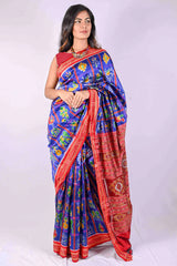 Blue Nabarangi Silk
