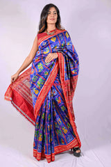 Blue Nabarangi Silk