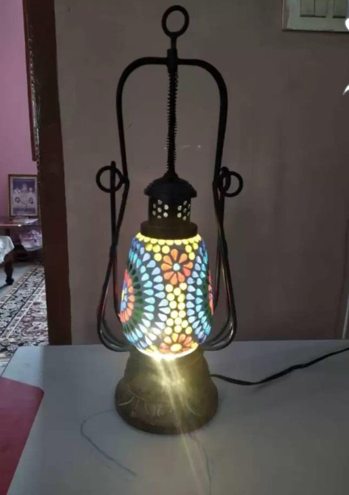 Blue Pottery Lalten 12 inch