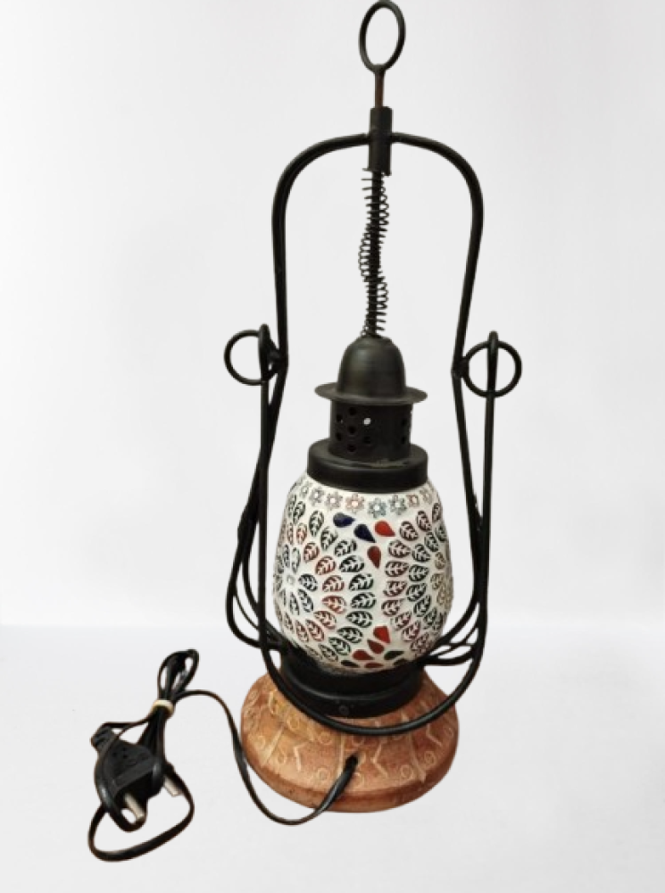 Blue Pottery Lalten 16 inch