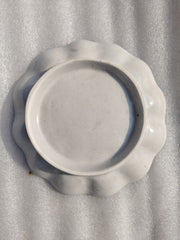 Blue Pottery Lotus Wall Plate 10 inch Style5