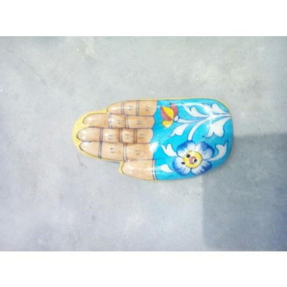 Handmade Blue Pottery Of Jaipur Agarbatti Stand Set of 5