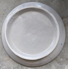 Blue Pottery Wall Hanging Plate 10 inch Style 4