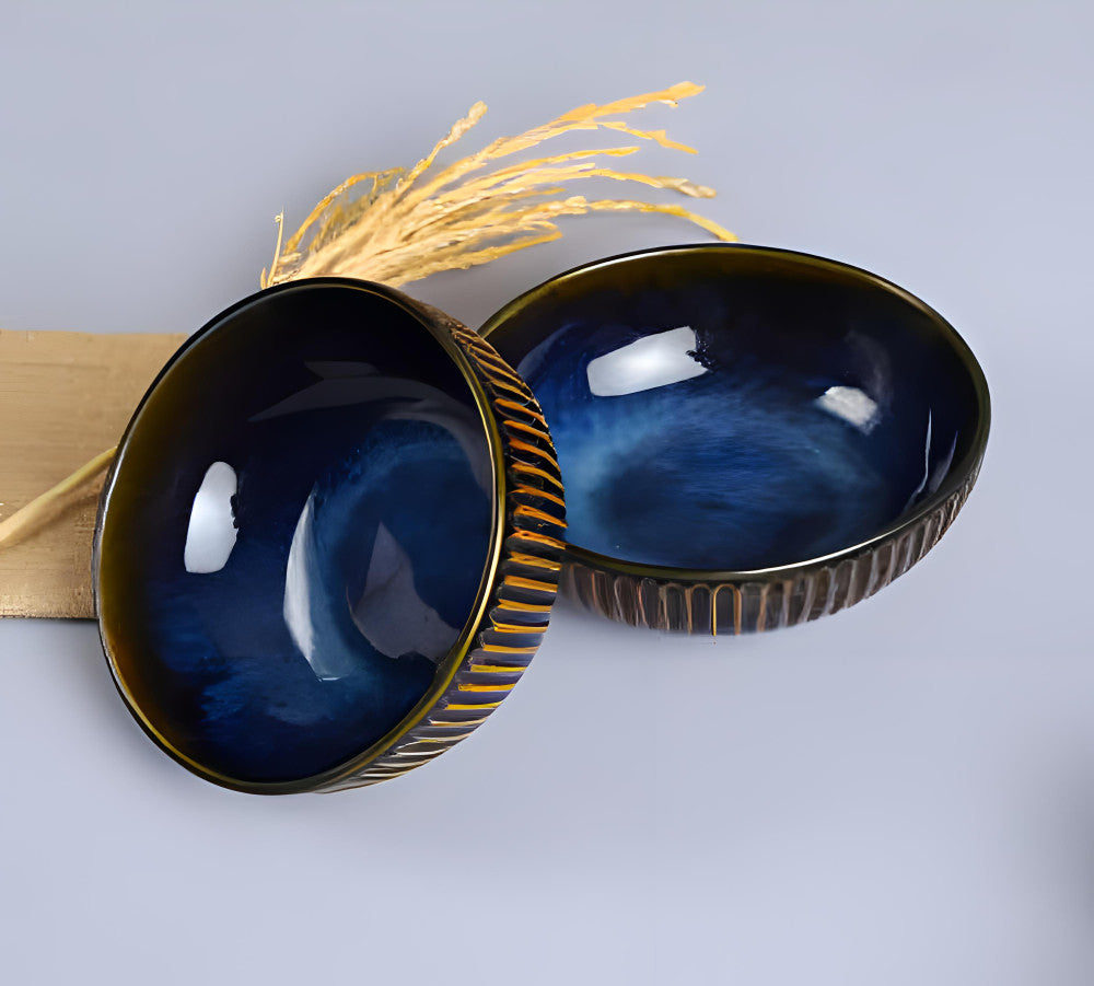 Blue Serving Bowl