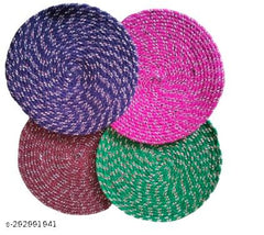 Braided Doormat Round (Pack Of Four)