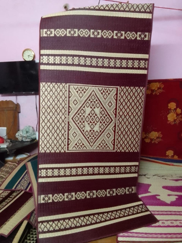 Brown Designed Mat