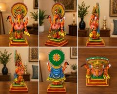 Special Wooden Ganesha (9Inch)