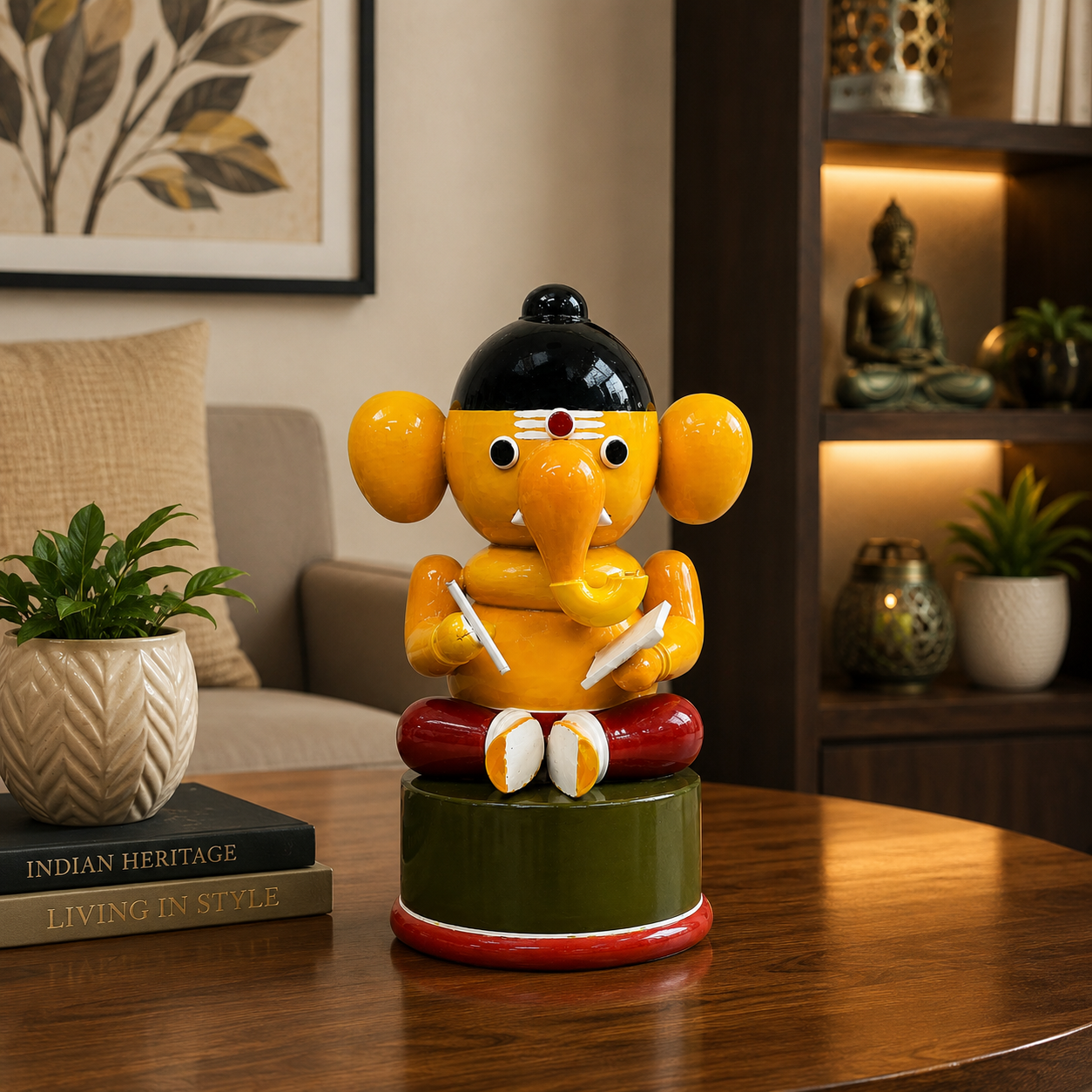 Etikoppaka Wooden Lord Ganesha