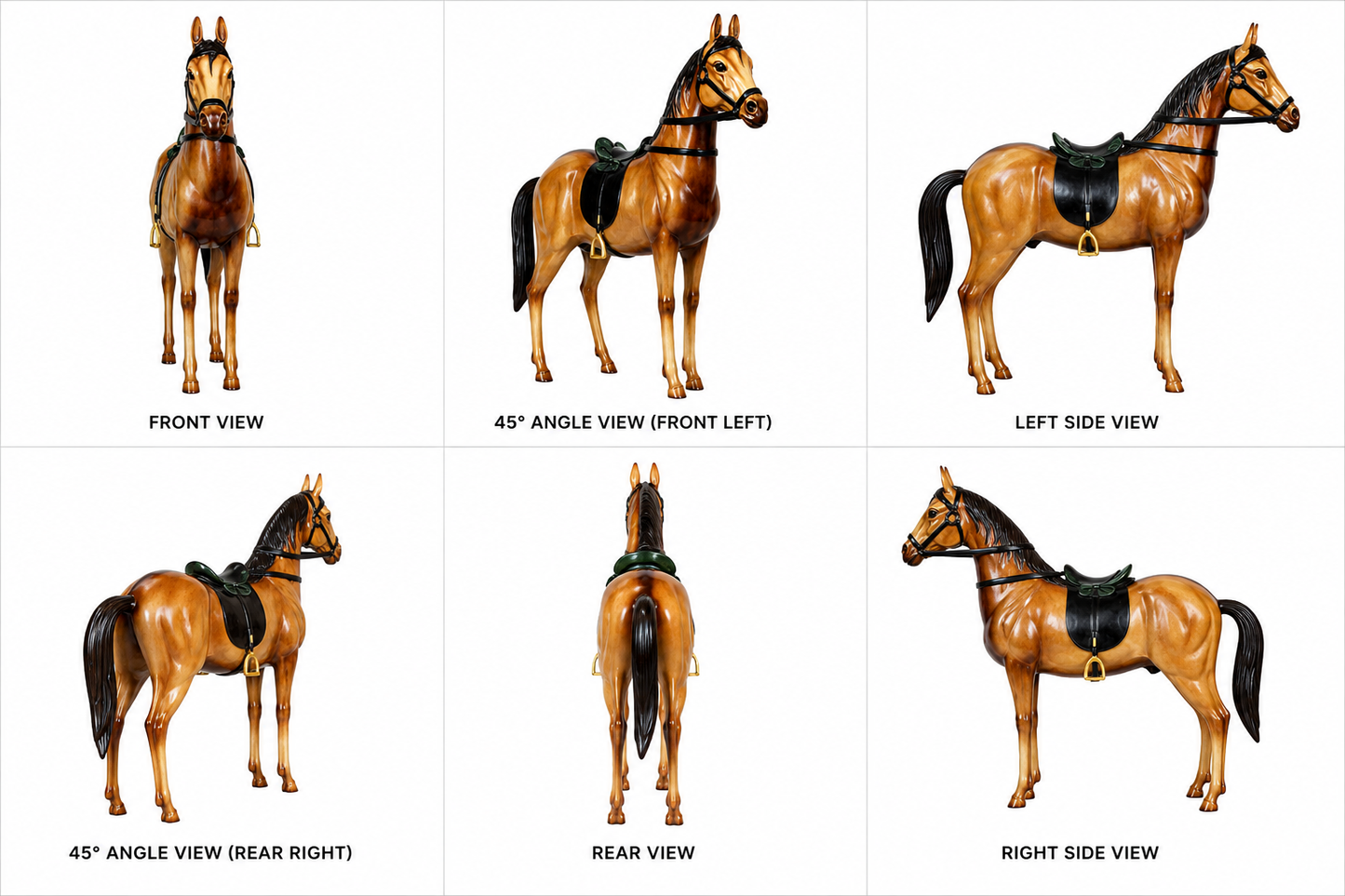 Leather Standing Horse