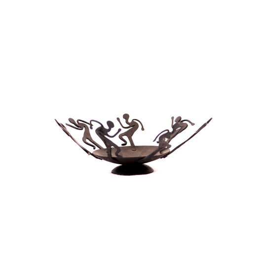 Candle Stand with Running Figurine